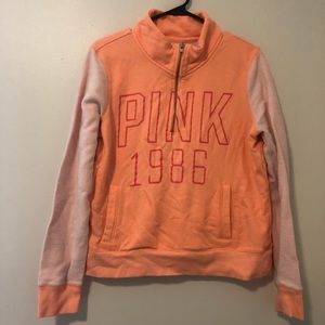 PINK quarter zip